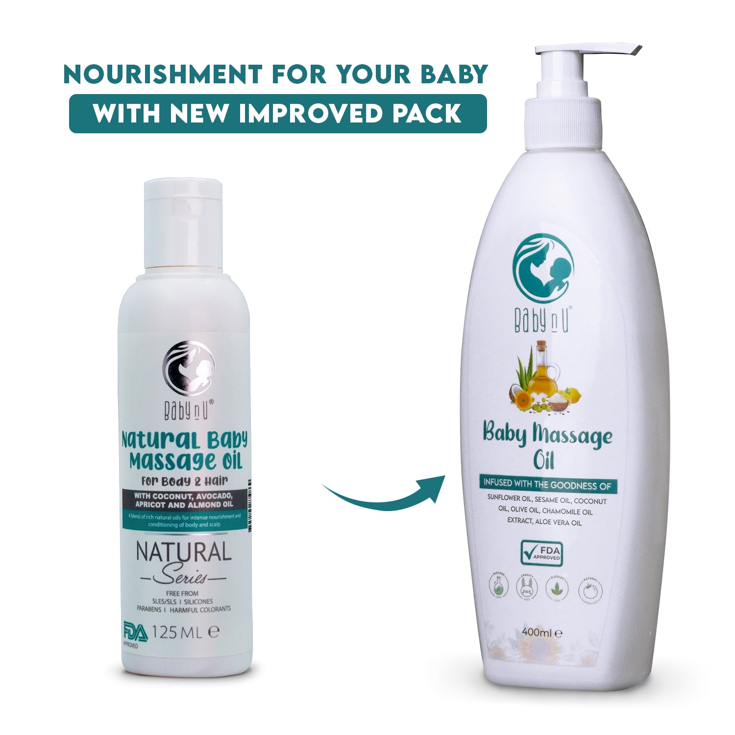 Baby Massage Oil 400 ml