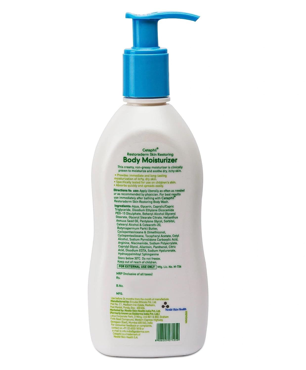 Cetaphil Restoraderm Skin Restoring Body Wash, 295 ml