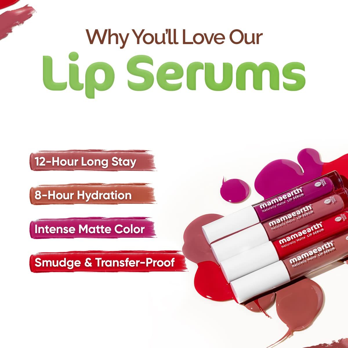 Naturally Matte Liquid Lipstick - 3 ml | Berryddict Magenta