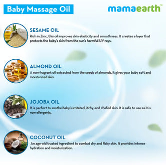 Mamaearth BB SOOTHING MASSAGE OIL 200ML