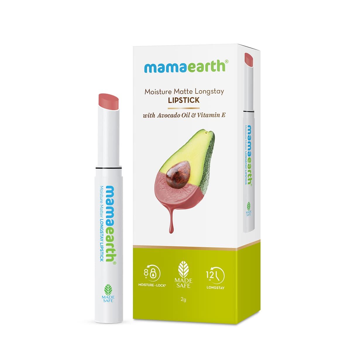 Moisture Matte Long Stay Lipstick - 2g | Carnation Nude