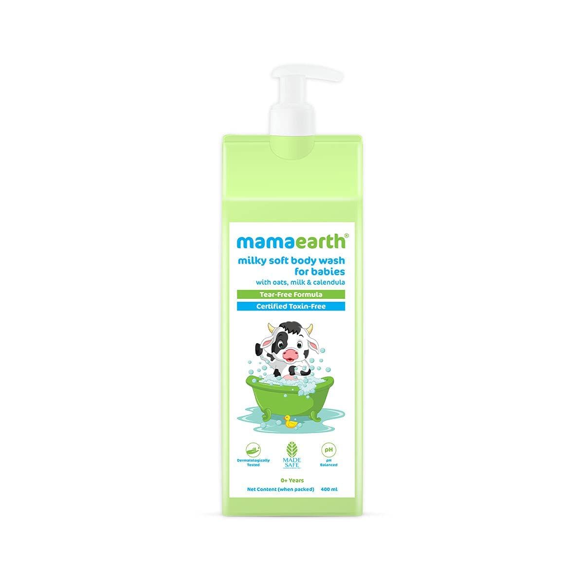 Mamaearth BB MILKYSOFT BODYWASH 400ML