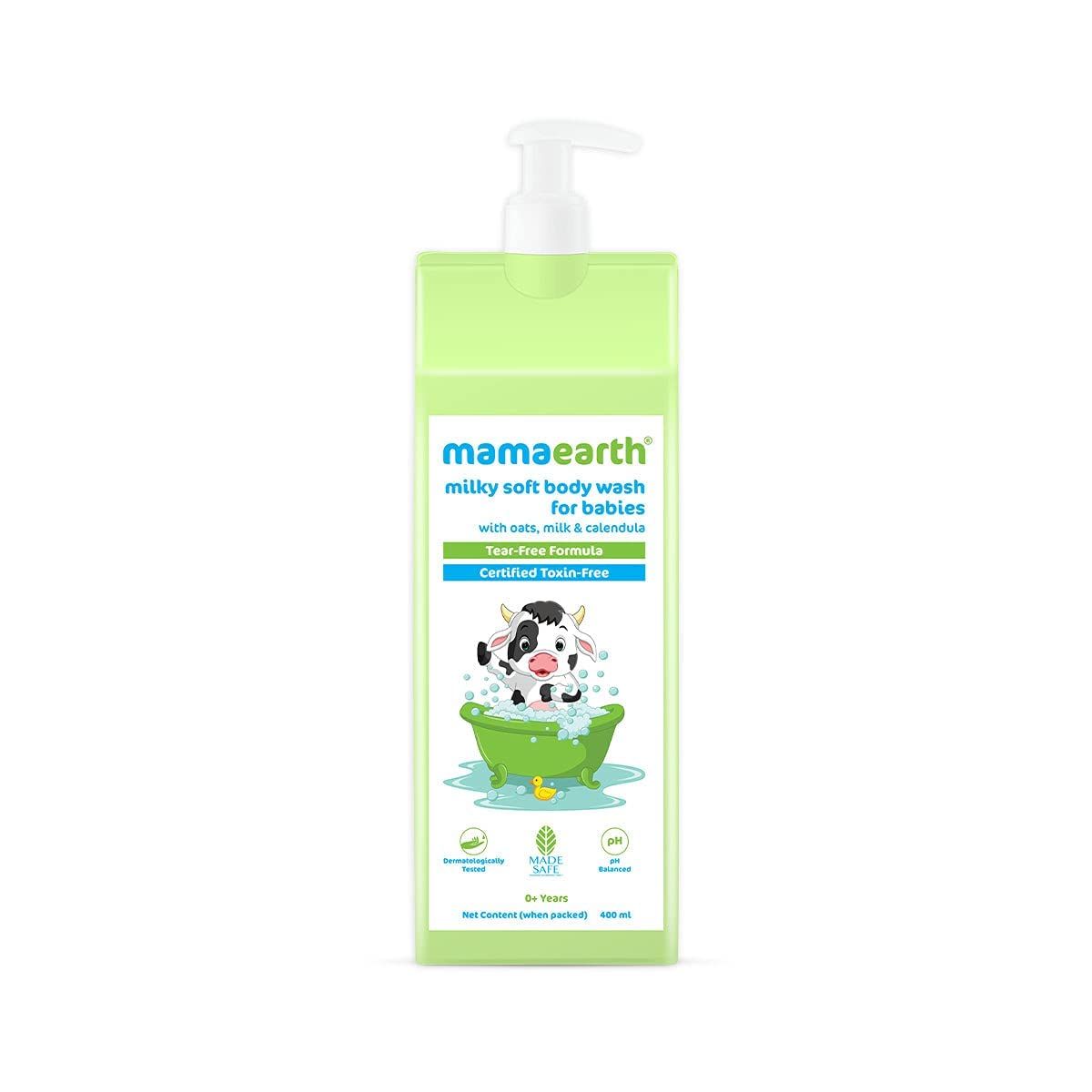 Mamaearth BB MILKYSOFT BODYWASH 400ML