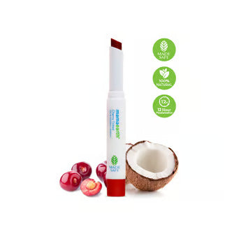 Mamaearth Cherry Tinted 100% Natural Lip Balm with Cherry and Coconut Oil - 2 g