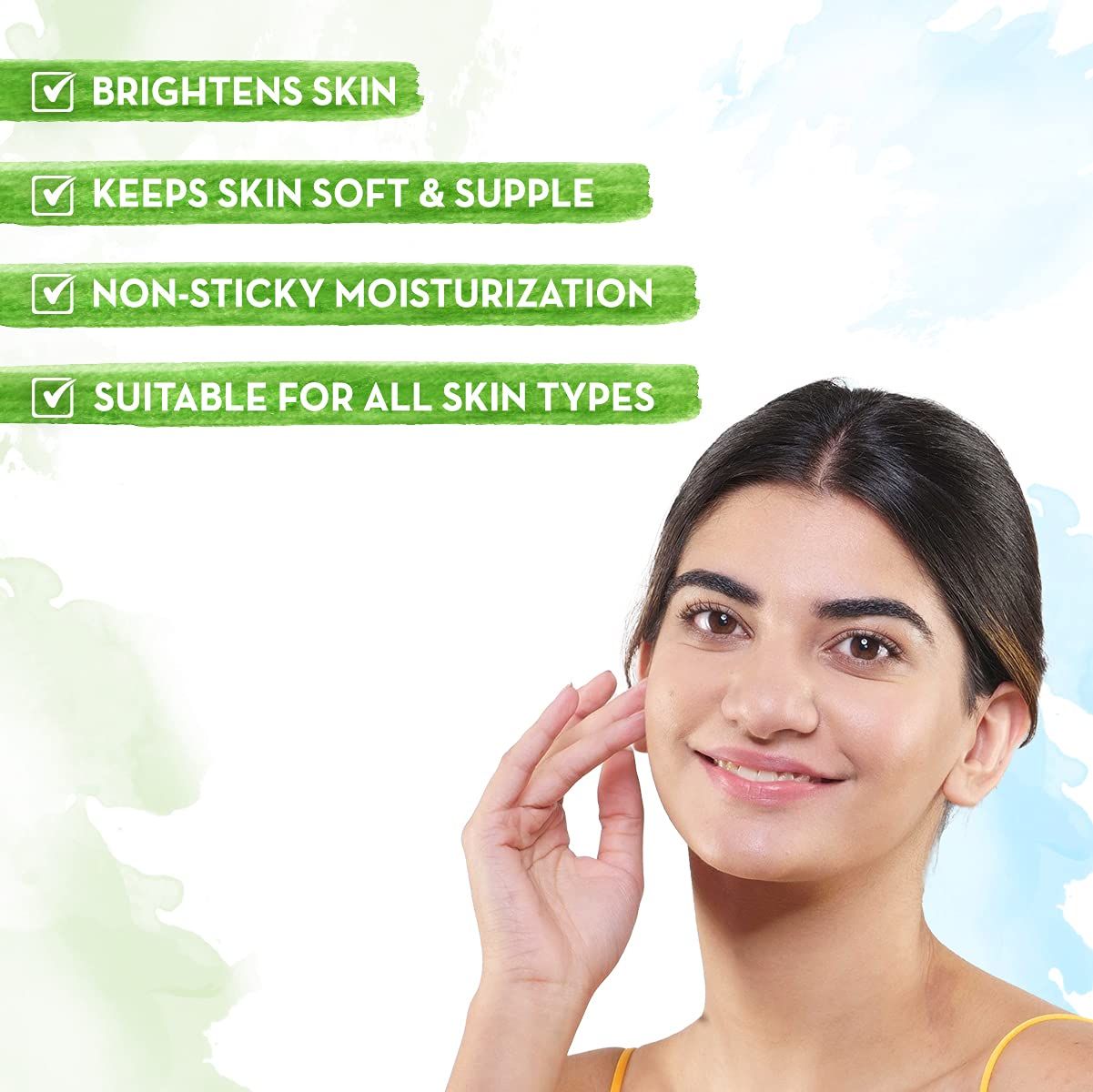 Ubtan Oil-Free Face Moisturizer for Skin Brightening - 80 ml