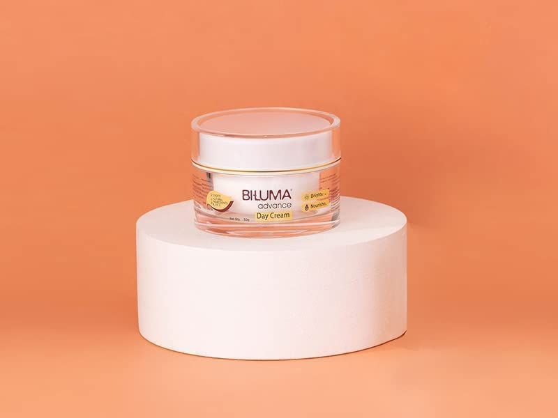 Bi-luma Advance Skin Brightening Day Cream For Even Skin Tone, Blended With Vitamin E & Natural Ingredients For Dark Spots, 50g