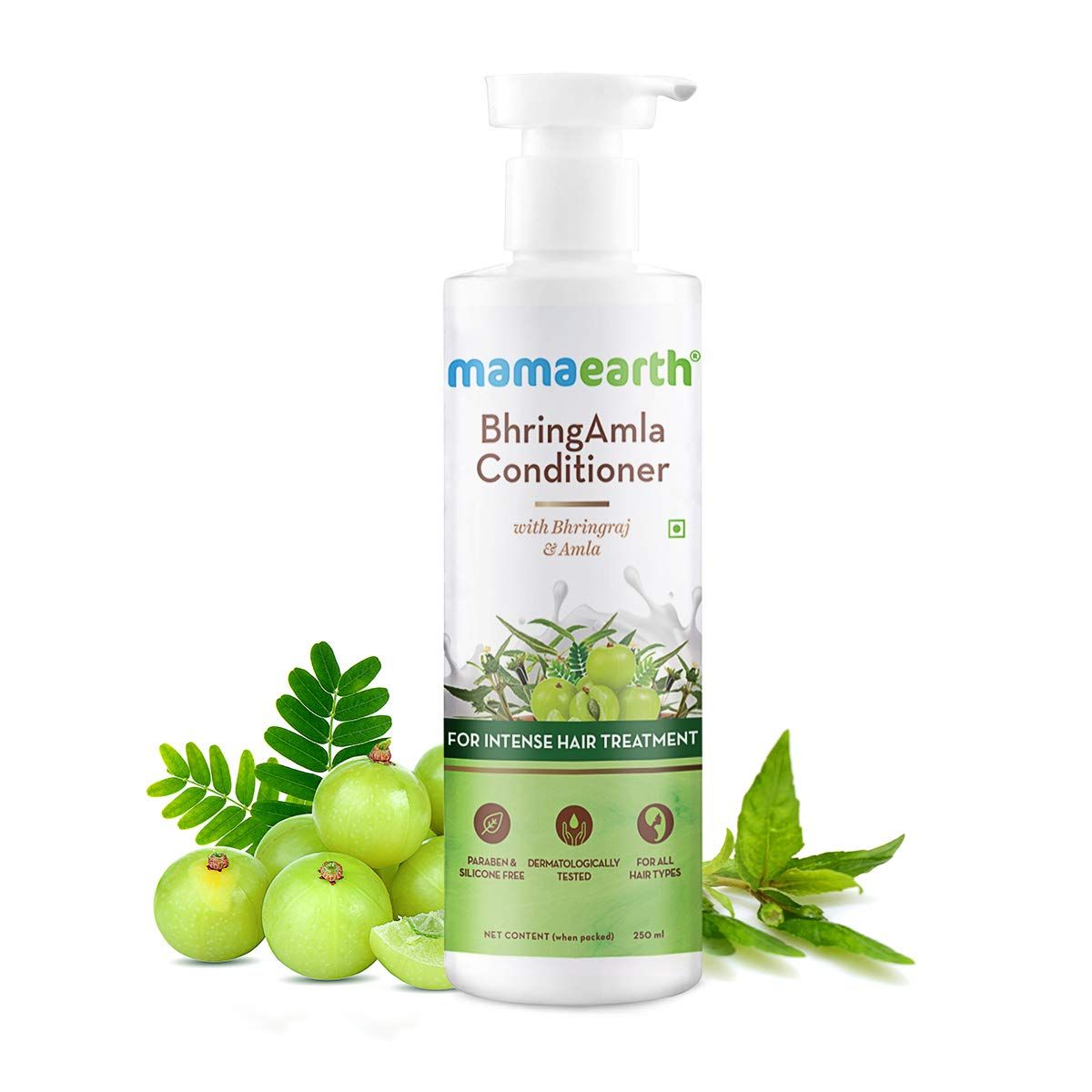 BhringAmla Conditioner with Bhringraj and Amla for Intense Hair Treatment - 250ml