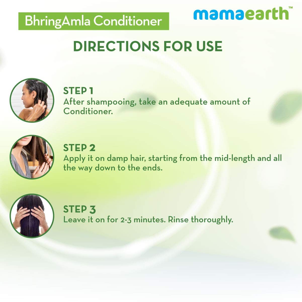 BhringAmla Conditioner with Bhringraj and Amla for Intense Hair Treatment - 250ml
