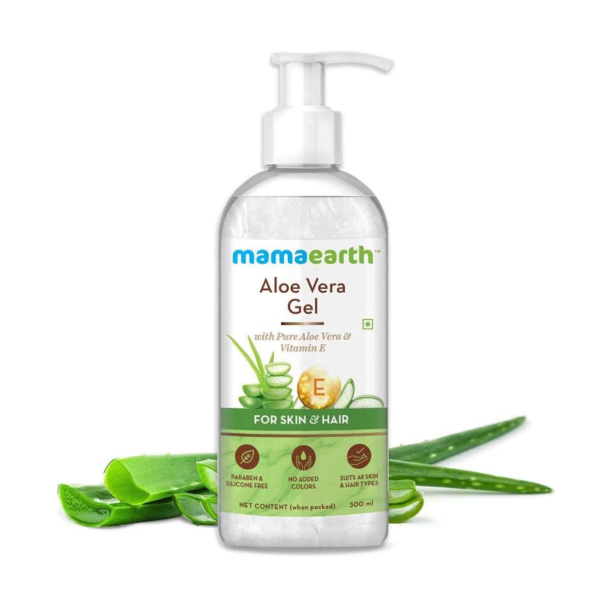 Aloe Vera Gel for Skin and Hair - 300ml