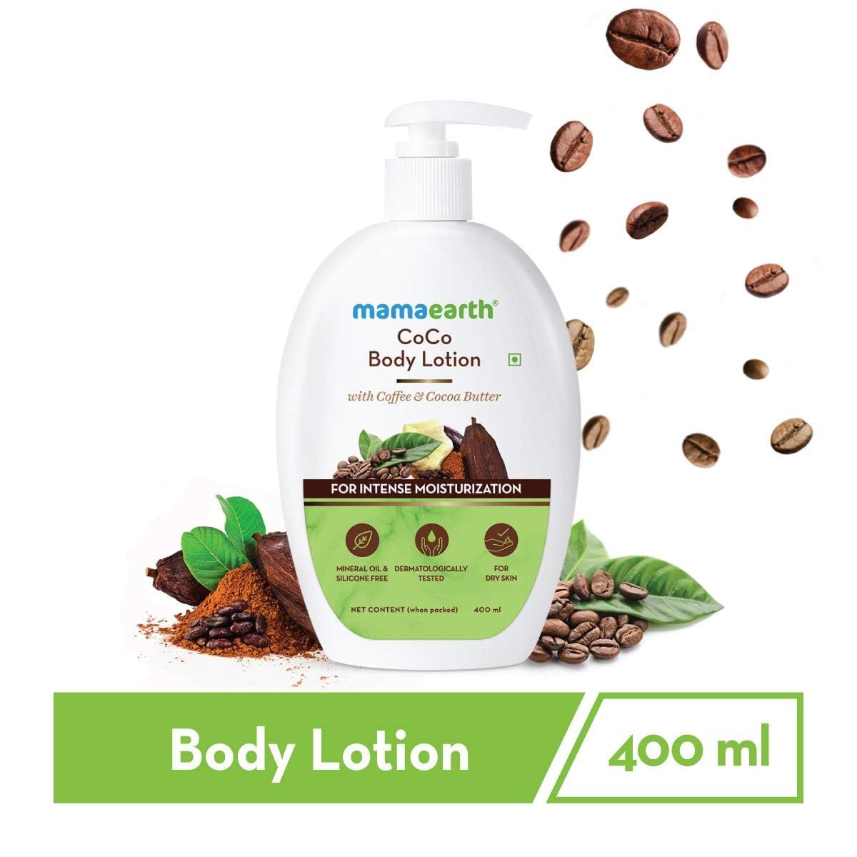 CoCo Body Lotion With Coffee and Cocoa for Intense Moisturization - 400ml