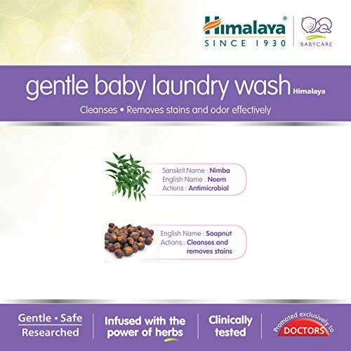 Himalaya Gentle Baby Laundry Liquid Wash 1 Ltr (Bottle)