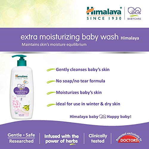 Himalaya Extra Moisturizing Baby Wash, 400 ml