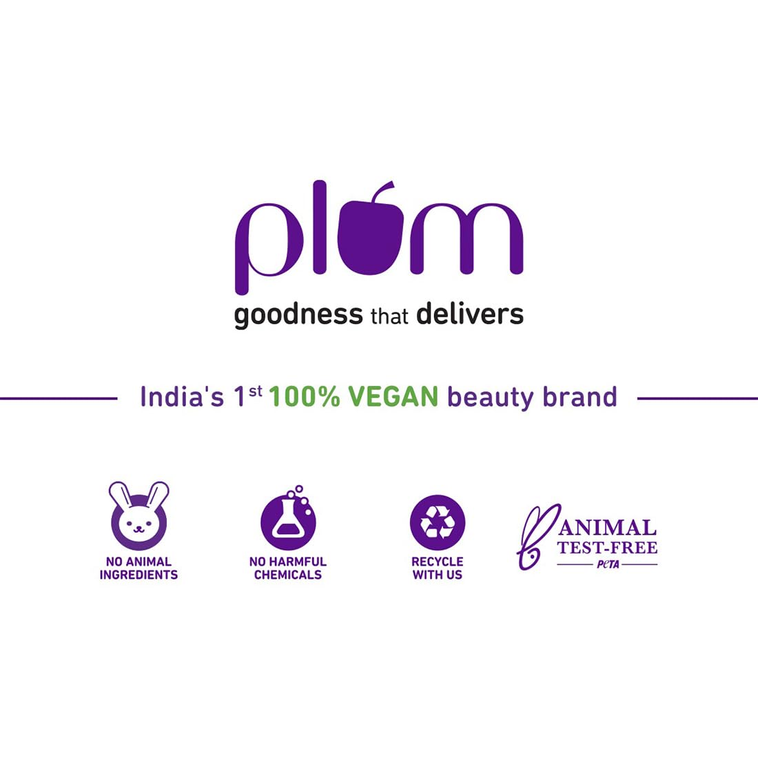 Plum Coconut & Squalane Nutri-Shine Hair Serum | Contains coconut oil, squalane, almond oil | smoothens and adds glossy shine | Paraben-Free | 100% vegan, 75ml