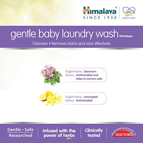 Himalaya Gentle Baby Laundry Liquid Wash 1 Ltr (Bottle)