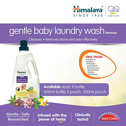 Himalaya Gentle Baby Laundry Liquid Wash 1 Ltr (Bottle)