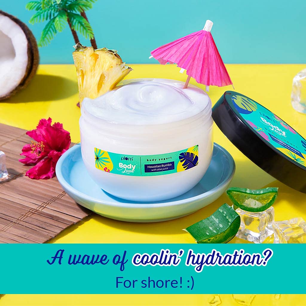 Plum BodyLovin' Hawaiian Rumba Yogurt, Aloe Vera, 250 g