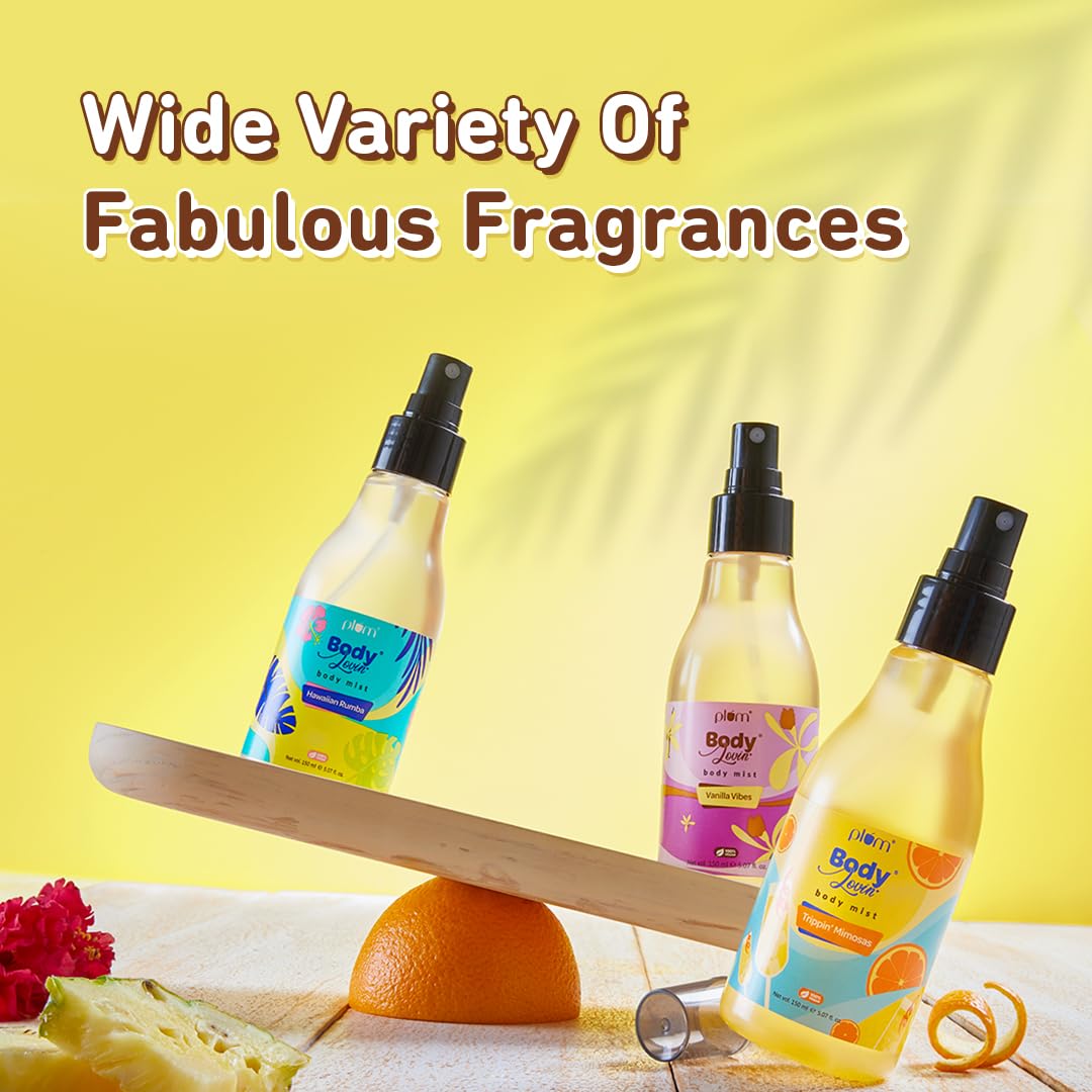 Plum BodyLovin? Smokin? Vanilla Body Mist | Warm Vanilla Fragrance | Aloe-infused | Instantly Refreshes